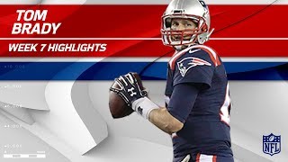 Tom Brady Puts On a Clinic Against Atlanta  Falcons vs Patriots  Wk 7 Player Highlights [upl. by Nnylsor325]