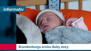 Geboren kurz nach Mitternacht Das Neujahrsbaby 2023 [upl. by Ruvolo]