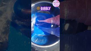 ASMR 🫧Bubbly pour amp squeezing🩷🔆 shorts spongesqueeze spongesqueezing satisfying [upl. by Kent147]