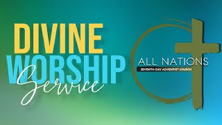 Divine Worship Service Asante Day All Nations SDA Church 11162024 [upl. by Ennoirb]