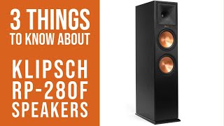 Klipsch RP280F Reference Premiere Floorstanding Speaker with Dual 8 inch Cerametallic Cone Woofers [upl. by Oirotciv]