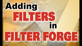 Adding filters to Filter Forge in Paintshop Pro [upl. by Margret]