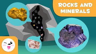 ROCKS and MINERALS for Kids  What are their differences  Science for Kids [upl. by Jun684]