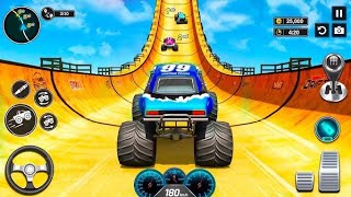 Monster Truck Stunt –Car Game 3D – Android Gameplay [upl. by Wiltshire]