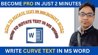 Curve Text in MS Word  How to Write Curve Text in MS Word [upl. by Anor15]