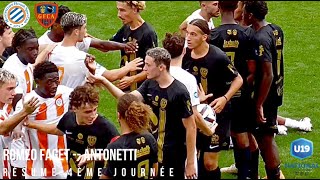 Montpellier vs GFCA Highlights  championnat de France U19 [upl. by Leamsi]