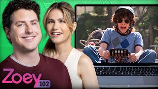 Zoey 101 Cast REACTS to Classic Scenes 🎬  NickRewind [upl. by Etnecniv]