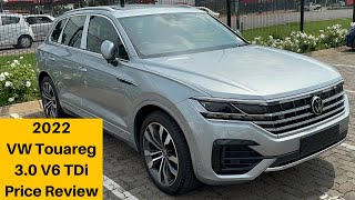 2022 VW Touareg 30 V6 TDi Price Review  Cost Of Ownership  V6 Engine  Features  Practicality [upl. by Audsley]