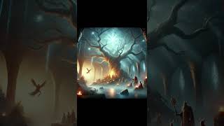 Yggdrasil The Sacred Tree of Norse Mythology information shorts fyp [upl. by Raybourne]