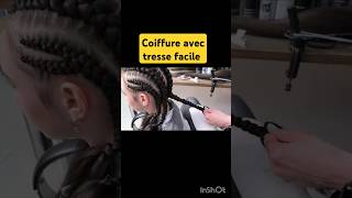 Coiffure avec tresse facile 👌 [upl. by Flanna811]