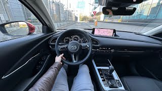 Mazda CX30 2024 Test Drive POV  Ambience Binaural Sound [upl. by Sirromad411]