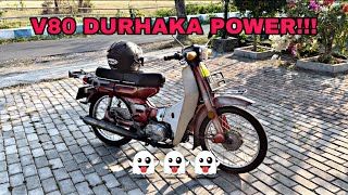 Review Yamaha V80 Durhaka 80cc [upl. by Alimrahs289]