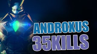 ANDROXUS 35 KILLS  Paladins Ranked Gameplay [upl. by Ahseral]