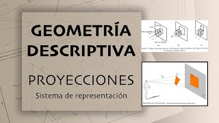 Proyecciones 12  GEOMETRÍA DESCRIPTIVA  Curso completo [upl. by Hgielsel893]