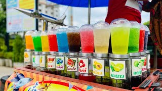 Amazing Vintage Rocket Soft Drink  Street Drink  Thai Street Food  Very Food [upl. by Ydnab]