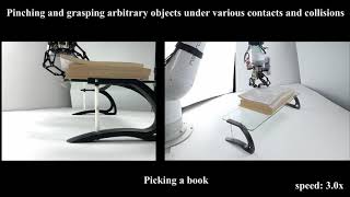 Underactuated Gripper Adaptive to Environmental Constraints 2 [upl. by Seroka105]