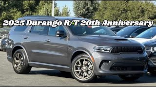 Walkaround 2025 Vapor Gray Dodge Durango RT 20th Anniversary Premium AWD [upl. by Eelarac765]