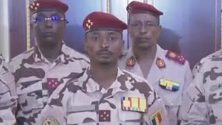 Tchad  Décès dIdriss Déby  son fils Mahamat Déby devient quotchef de lEtat et chef des arméesquot [upl. by Zurheide]