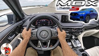 The 2022 Acura MDX Type S makes Play Time for Parents POV Drive Review [upl. by Idona]