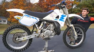 Seller Couldnt Start This 2Stroke Dirt Bike So I Got It CHEAP [upl. by Reyotal]