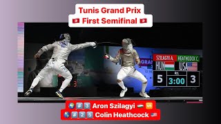 Tunis Grand Prix 2024 SMS  L4  Aron Szilagyi HUN v Colin Heathcock USA [upl. by Penman61]