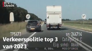 Verkeerspolitie top 3 van 2023  RTV Utrecht [upl. by Jerry]