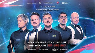 WATCH LIVE  2024 BetVictor Championship League Snooker Ranking Edition [upl. by Aalst]