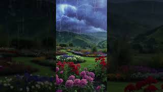 heavy rain and thunder sounds for sleeping rainsounds rainsoundsforsleeping shorts [upl. by Block465]