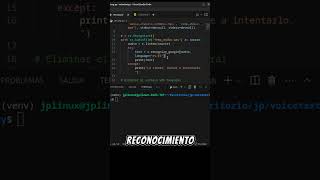 Convertir audio a texto con python tutorial python [upl. by Wise]