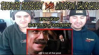 2 Asians React  Epic Rap Battles of History Theodore Roosevelt Vs Winston Churchill Reaction [upl. by Ymac]