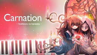 🎹【DeemoVOEZ】Carnation  Himmel  Piano Cover With Sheet Music [upl. by Akcirederf]