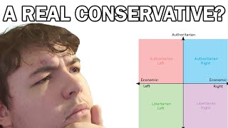 Am I Really A Conservative  Political Compass Test [upl. by Haikan]