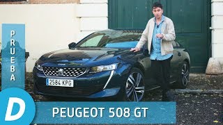 Peugeot 508 GT  Prueba  Review en español  Diariomotor [upl. by Aihsoj]