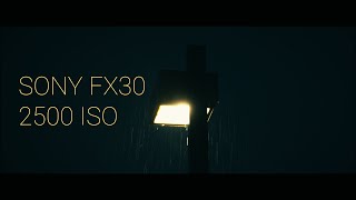 Sony FX30 CRAZY Low Light TEST Rainstorm in 4K [upl. by Eaj]