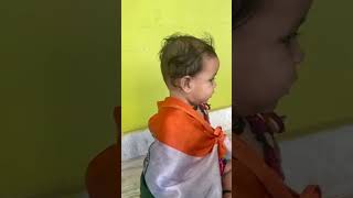 happy independence da 🧿 bollywood hindisong hindi cutebabycarebaby cutebaby [upl. by Barina]