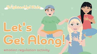 Lets Get Along Mindful Meditation Activity Focusing On Getting Along With Others  For Kids [upl. by Atikehs]