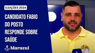 Eleições Marazul 2024  Balneário Piçarras candidato Fabio do Posto responde sobre saúde [upl. by Mullane576]