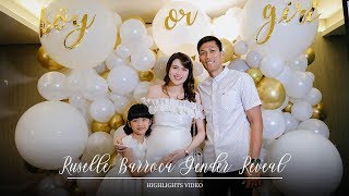 Ruselle Barroca Gender Reveal  Highlights Video by Nice Print Photography [upl. by Aikat]