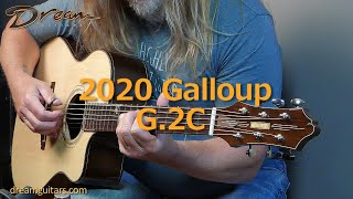 Brand New Galloup G2C Brazilian Rosewood amp Italian Spruce [upl. by Naillij260]