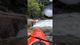 North Georgia Slide 🛝 yakfam whitewater kayaking fun outdoors lifestyle bridalveil lyf [upl. by Aniat]