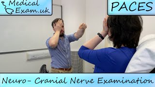 Neurology  Cranial Nerves Examination Routine  PACES Teaching [upl. by Ekalb]