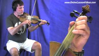 FISHERS HORNPIPE  Bluegrass amp Irish Fiddle Lessons by Ian Walsh [upl. by Lezah]