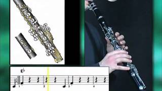 Ex028 How to Play Clarinet  Clarinet Lessons for Beginners [upl. by Dorine]