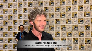 INTERVIEW Sam Hazeldine  LOTR The Rings of Power [upl. by Ludovico]