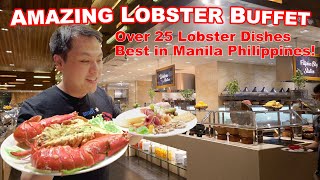 UNLIMITED LOBSTERS in Solaire ₱3200 All You Can Eat Buffet in MANILA [upl. by Htaras535]