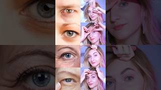 how to make your eyes prettier hoodedeyes eyebags eyewrinkles faceexercises facemassage [upl. by Slavic204]