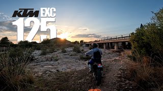 Testeando la nueva KTM EXC 125 [upl. by Gelhar]