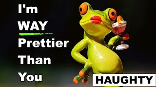 Learn GRE Words  HAUGHTY  Meaning English Vocabulary Lesson with Pictures and Examples [upl. by Alecram]