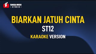 ST12  Biarkan Jatuh Cinta Karaoke [upl. by Ulund]