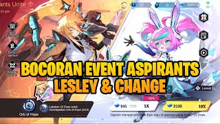 BOCORAN EVENT ASPIRANTS LESLEY amp CHANGE  SIAP2 PANEN SKIN COLLECTOR amp EPIC LIMITED LAGI [upl. by Helms]